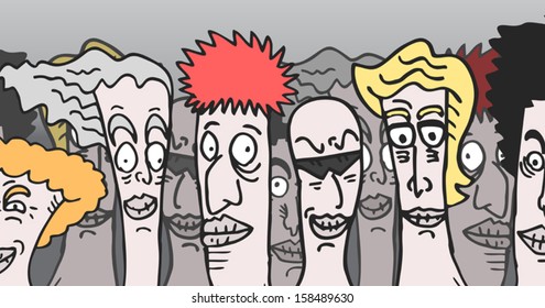 Cartoon people