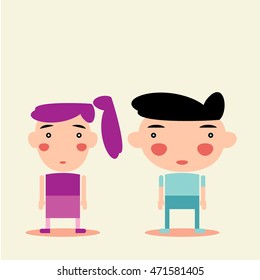 cartoon people