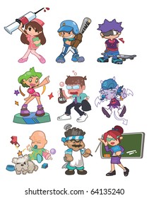 cartoon people