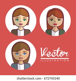 cartoon people design 