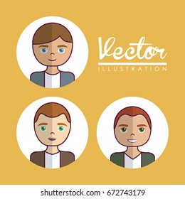cartoon people design 