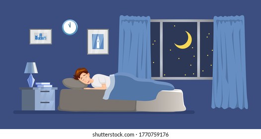 Cartoon People Sleeping Cartoon Design Stock Vector (Royalty Free ...