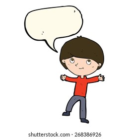 cartoon people with speech bubbles