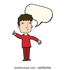 cartoon people with speech bubbles