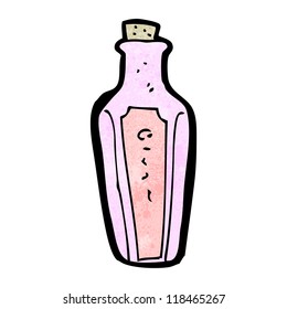 cartoon perfume bottle