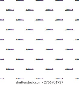 Cartoon person lying flat on a surface creating a repeating texture