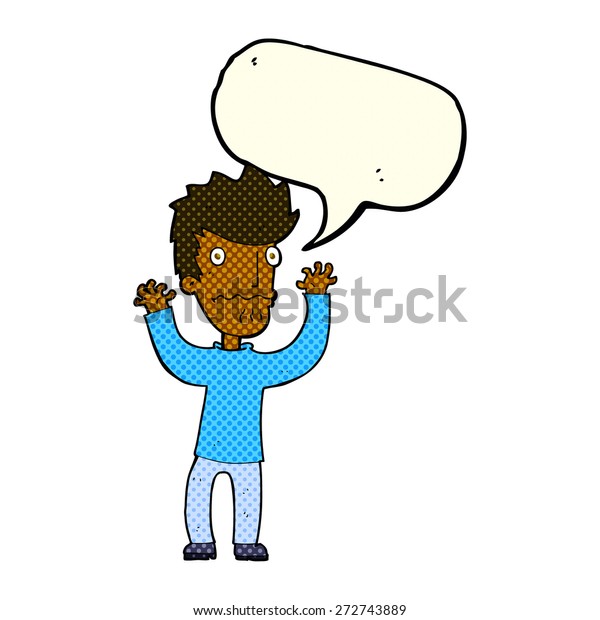 Cartoon Person Speaking Stock Vector (Royalty Free) 272743889