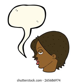 persona de caricatura con burbuja de habla
