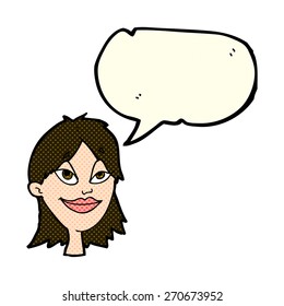 cartoon person with speech bubble
