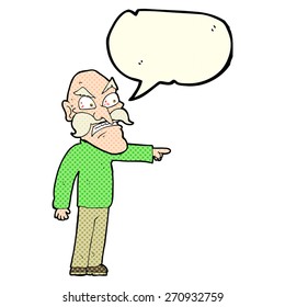 cartoon person with speech bubble