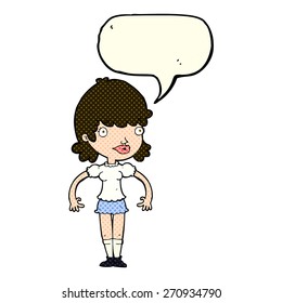 persona de caricatura con burbuja de habla