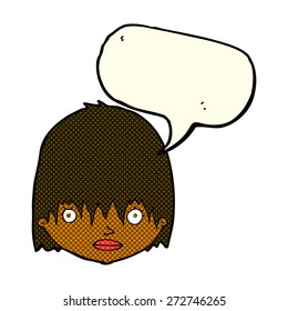 cartoon person with speech bubble