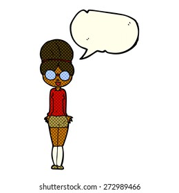 Cartoon-Person mit Sprachblase