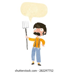 persona de caricatura con burbuja de habla