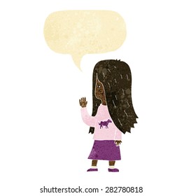 cartoon  person with speech bubble