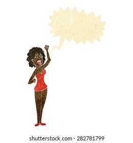 cartoon person with speech bubble