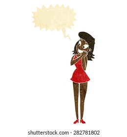 cartoon person with speech bubble