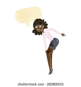 Cartoon-Person mit Sprachblase