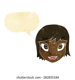 cartoon person with speech bubble