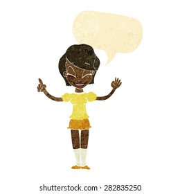 Cartoon-Person mit Sprachblase