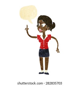 cartoon person with speech bubble