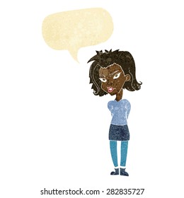 persona de caricatura con burbuja de habla