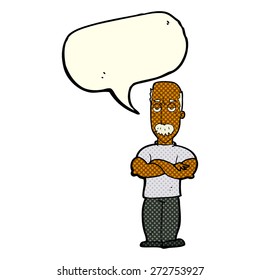 cartoon person talking