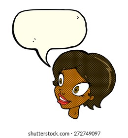 cartoon person with word bubble