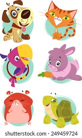 Cartoon pets