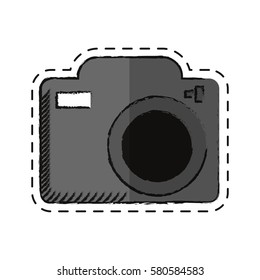 cartoon photo camera picture image shadow