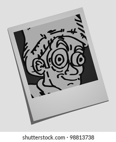 Cartoon photo frame