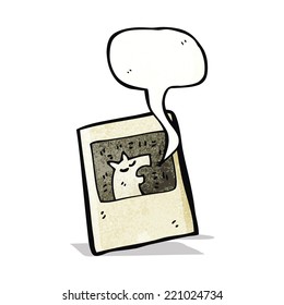 fotografía de caricatura