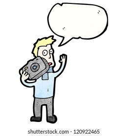 cartoon photographer
