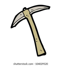 cartoon pick axe