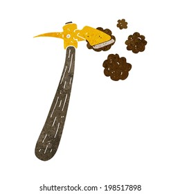 cartoon pick axe