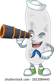 Cartoon Picture Gemmatimonadetes Sailor Character Using Stock Vector Cartoon Picture Gemmatimonadetes Sailor Character Using Stock Vector