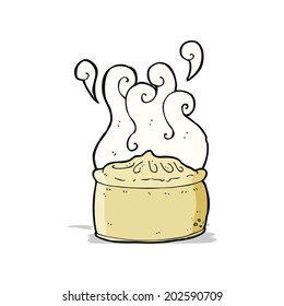 cartoon pie