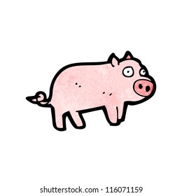 Cartoon-Schwein