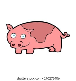 Cartoon-Schwein