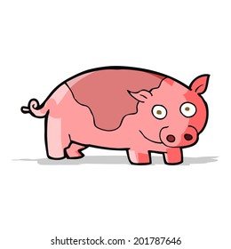 Cartoon-Schwein
