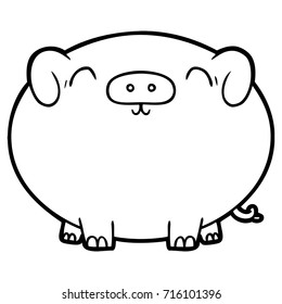 Cartoon-Schwein
