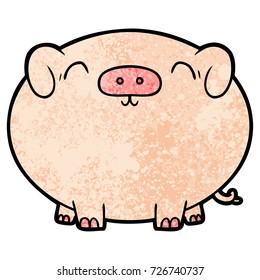 Cartoon-Schwein