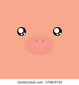 Cartoon pig Background