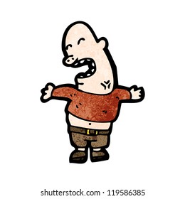 cartoon pig man