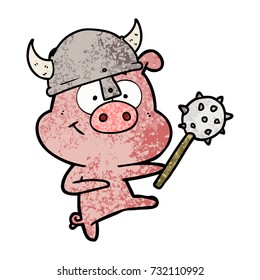 Cartoon-Schweinezuführung