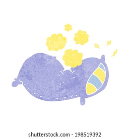 almohada de dibujos animados