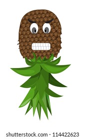 Cartoon pineapple