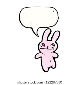 cartoon pink bunny rabbit