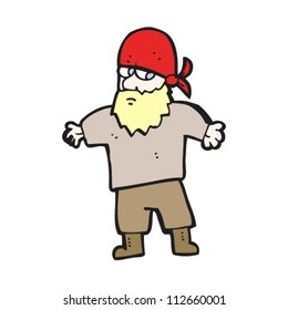cartoon pirate