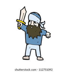 cartoon pirate